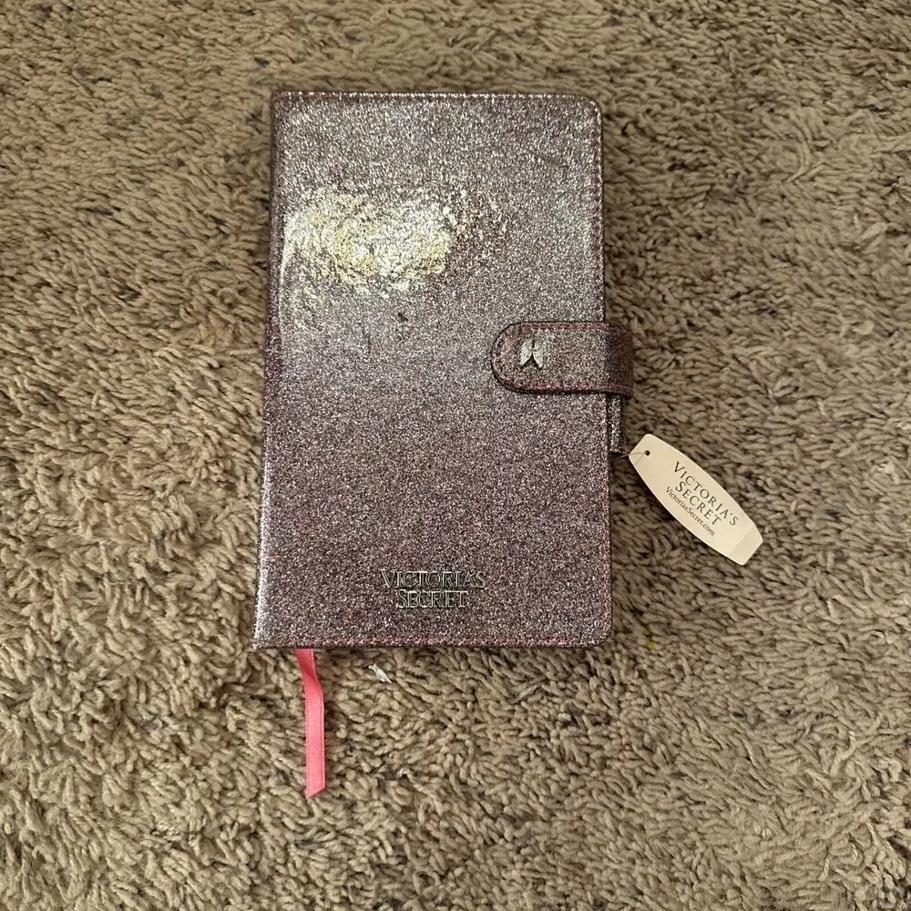 Victoria's Secret Limited Edition Pink Glitter Notebook Journal